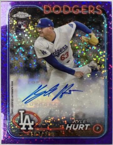 Kyle Hurt [Purple Speckle Refractor] #AC-KHU