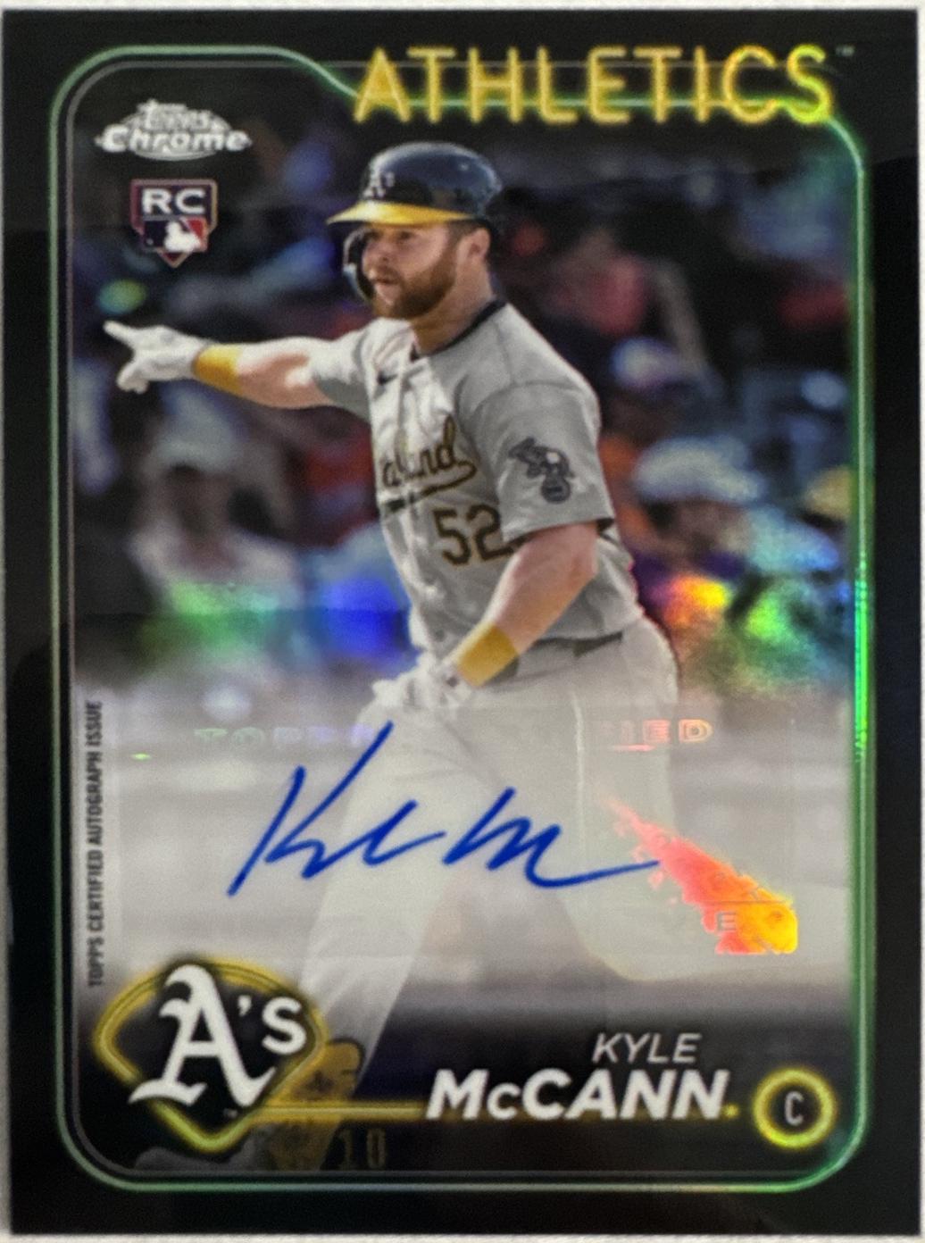Kyle McCann [Black Refractor] #AC-KMC