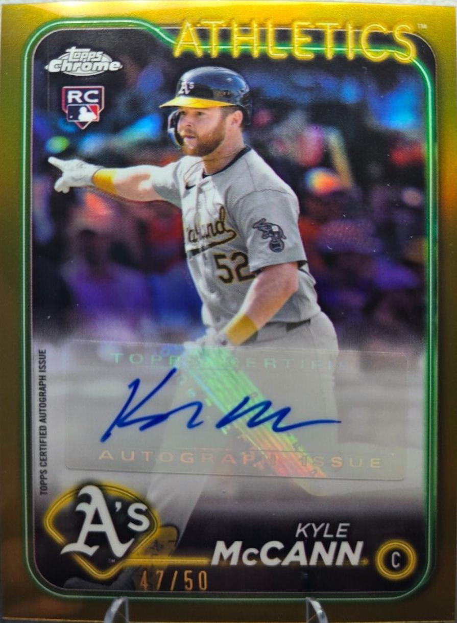 Kyle McCann [Gold Refractor] #AC-KMC