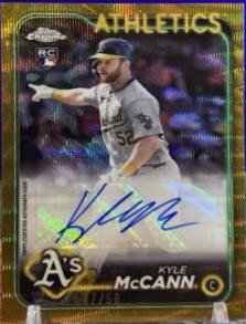Kyle McCann [Gold Wave Refractor] #AC-KMC