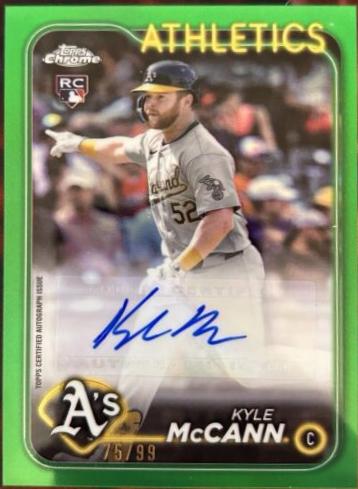 Kyle McCann [Green Refractor] #AC-KMC