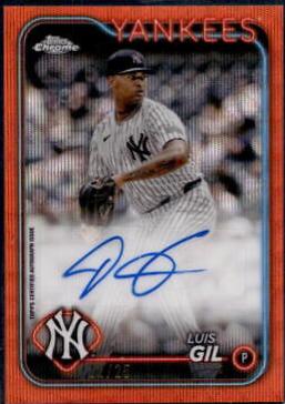 Luis Gil [Orange Wave Refractor] #AC-LG