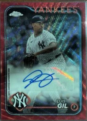 Luis Gil [Red Wave Refractor] #AC-LG