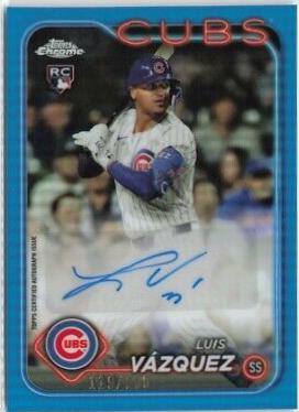 Luis Vazquez [Blue Refractor] #AC-LV