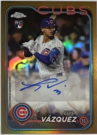 Luis Vazquez [Gold Refractor] #AC-LV