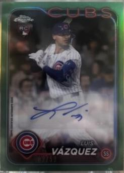 Luis Vazquez [Green Refractor] #AC-LV