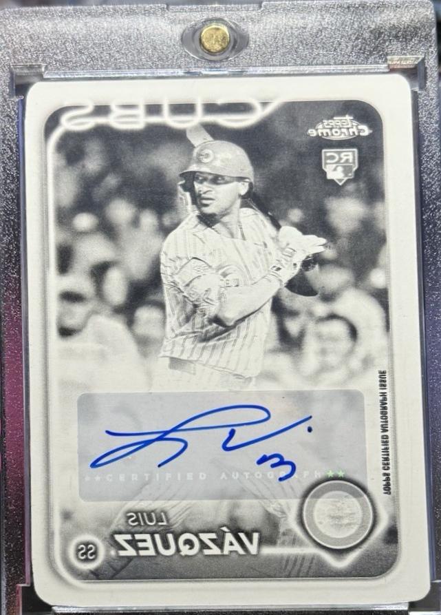 Luis Vazquez [Printing Plate] #AC-LV