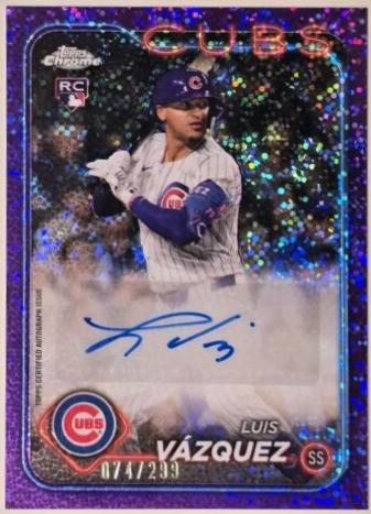 Luis Vazquez [Purple Speckle Refractor] #AC-LV