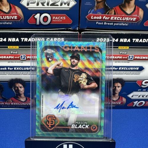 Mason Black [Aqua Wave Refractor] #AC-MB