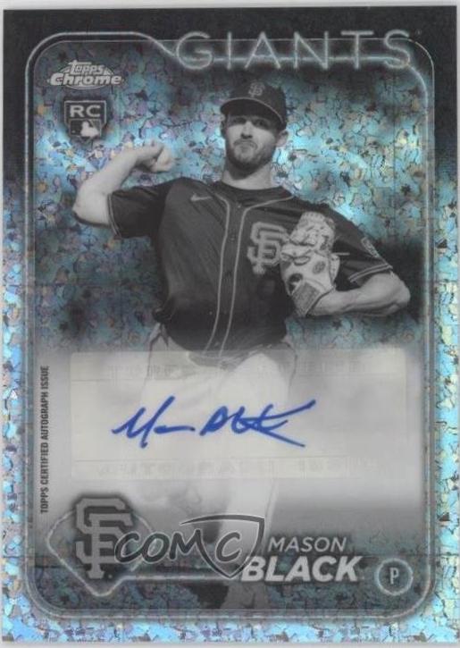 Mason Black [Black White Mini-Diamond Refractor] #AC-MB