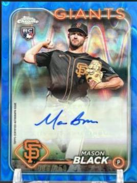 Mason Black [Blue RayWave Refractor] #AC-MB