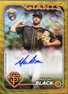 Mason Black [Gold Refractor] #AC-MB