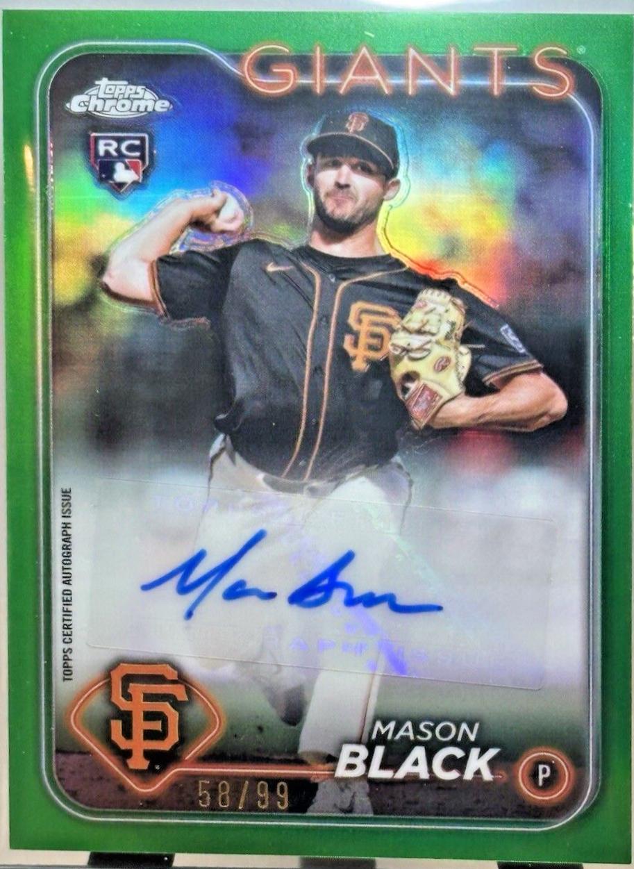 Mason Black [Green Refractor] #AC-MB