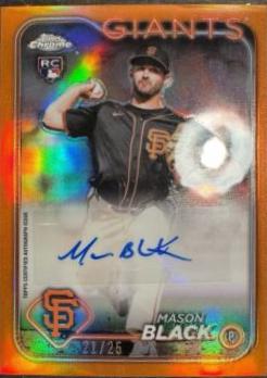 Mason Black [Orange Refractor] #AC-MB