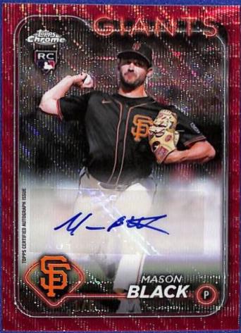 Mason Black [Red Wave Refractor] #AC-MB