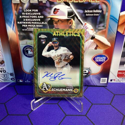 Max Schuemann [Gold Wave Refractor] #AC-MSC