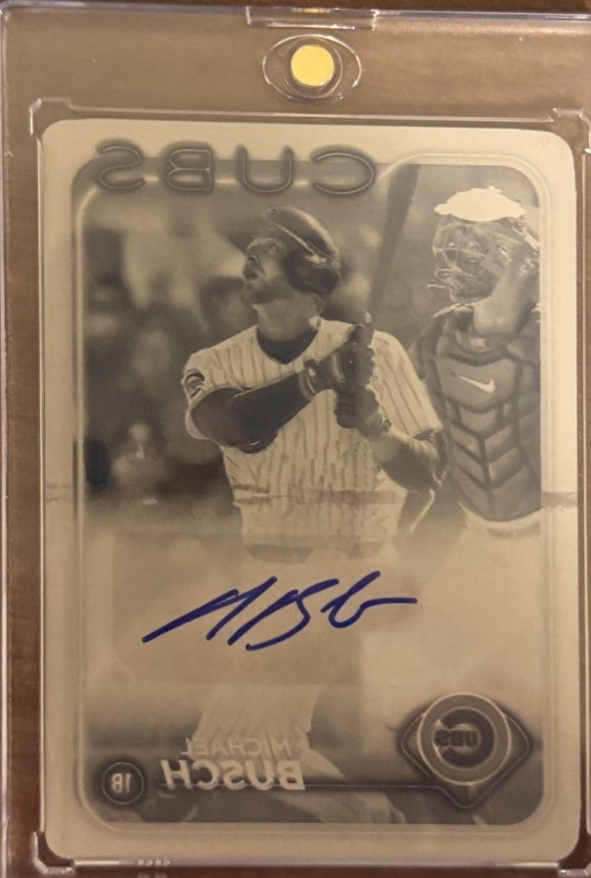 Michael Busch [Printing Plate] #AC-MIB