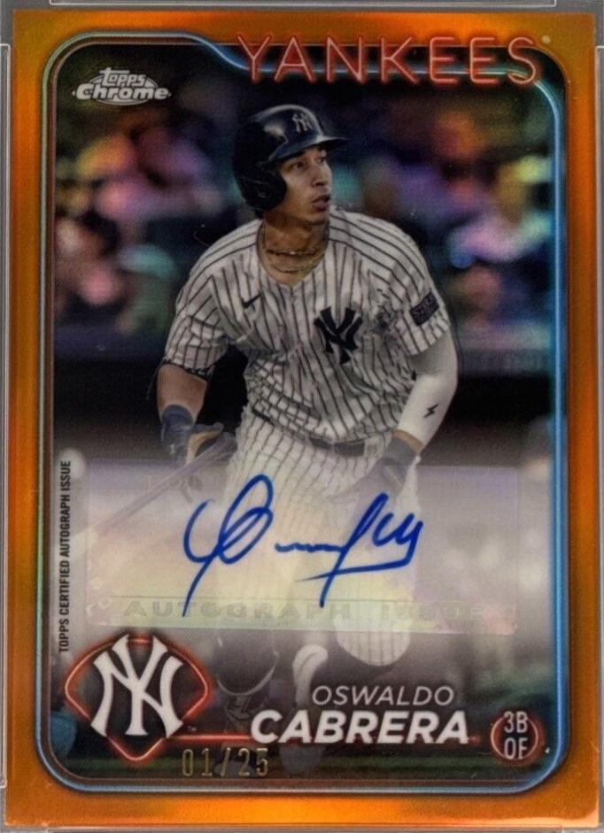 Oswaldo Cabrera [Orange Refractor] #AC-OC