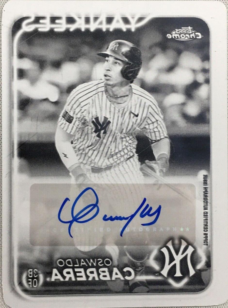 Oswaldo Cabrera [Printing Plate] #AC-OC