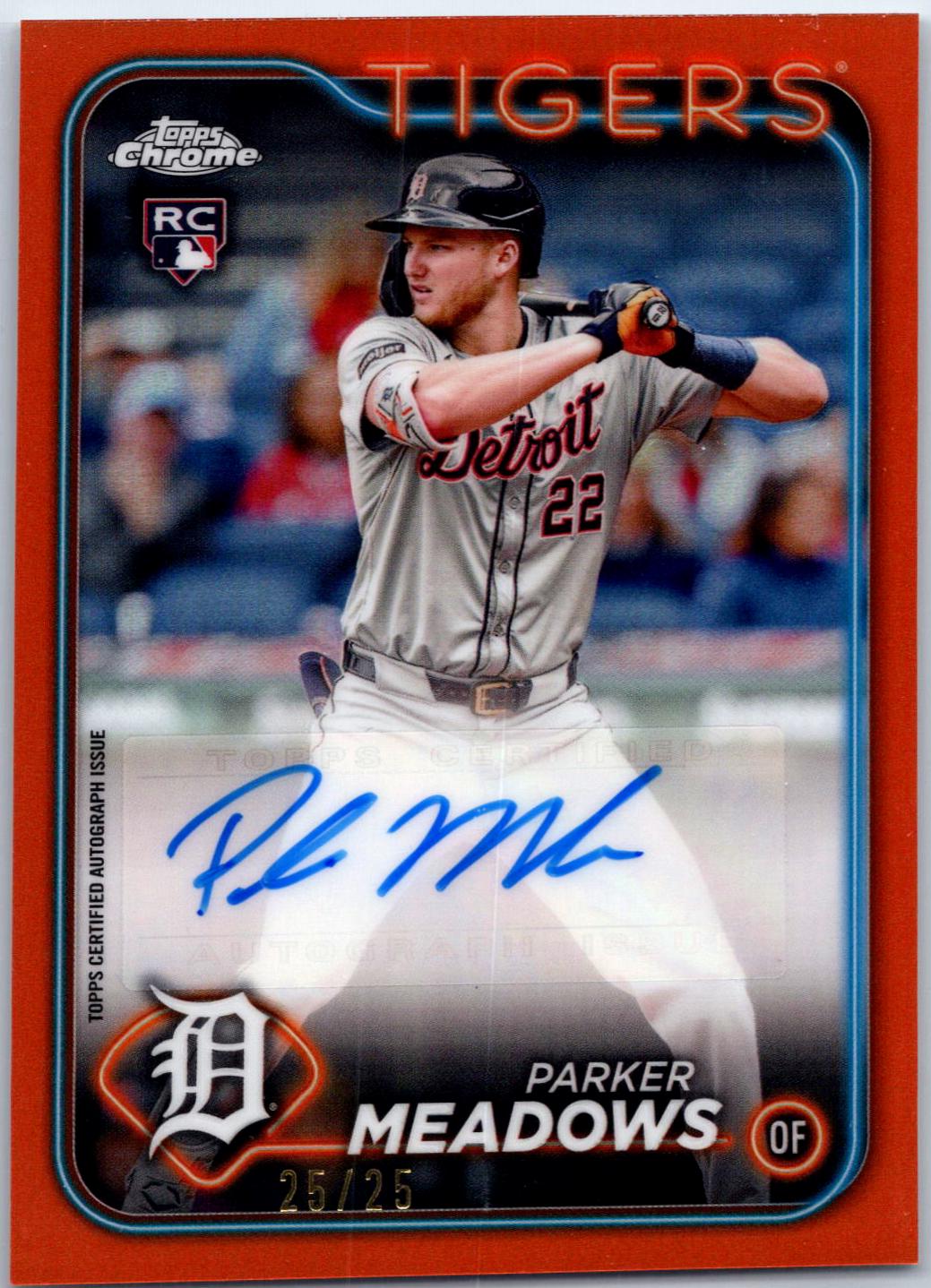 Parker Meadows [Orange Refractor] #AC-PM