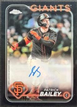 Patrick Bailey [Black Refractor] #AC-PB