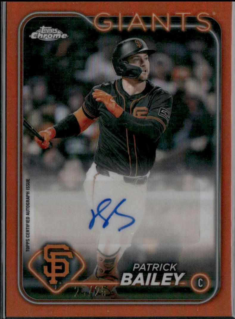 Patrick Bailey [Orange Refractor] #AC-PB