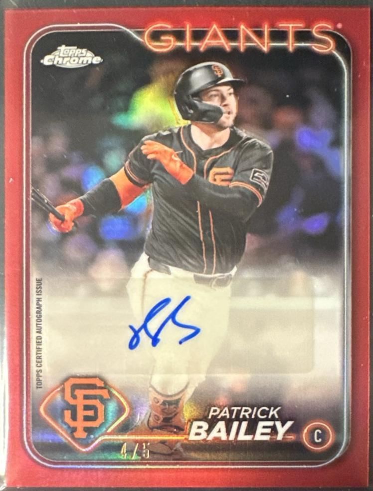 Patrick Bailey [Red Refractor] #AC-PB