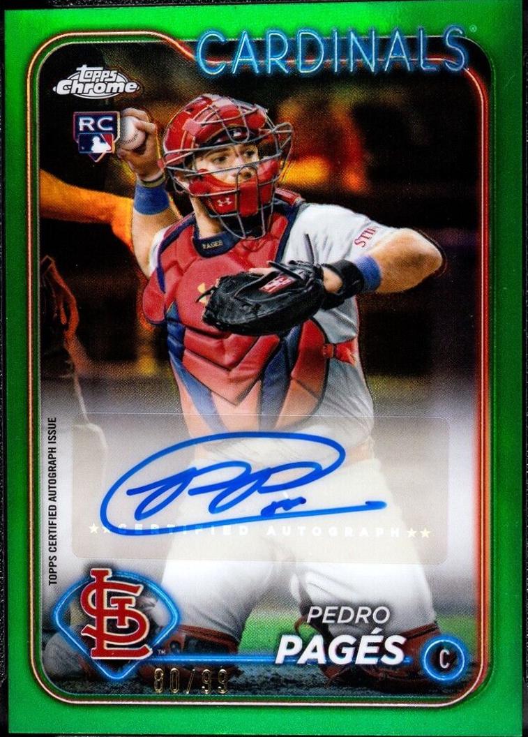 Pedro Pages [Green Refractor] #AC-PP