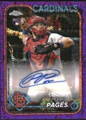 Pedro Pages [Purple Speckle Refractor] #AC-PP