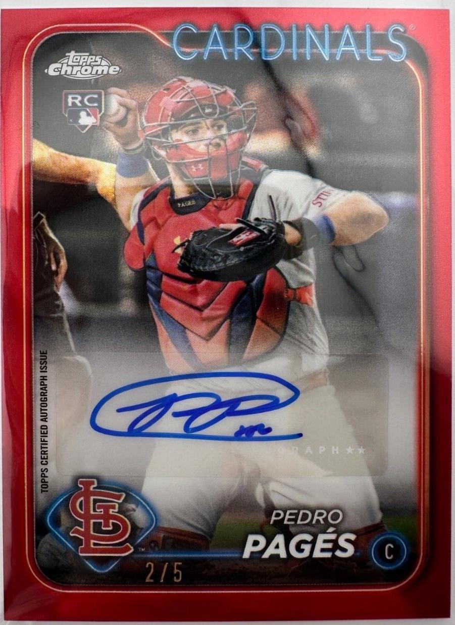 Pedro Pages [Red Refractor] #AC-PP