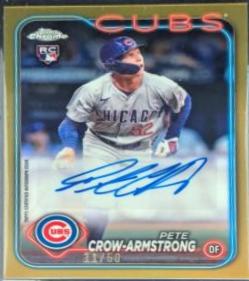 Pete Crow-Armstrong [Gold Refractor] #AC-PC