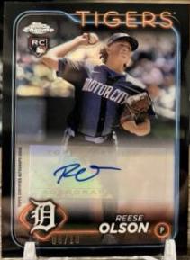 Reese Olson [Black Refractor] #AC-REES