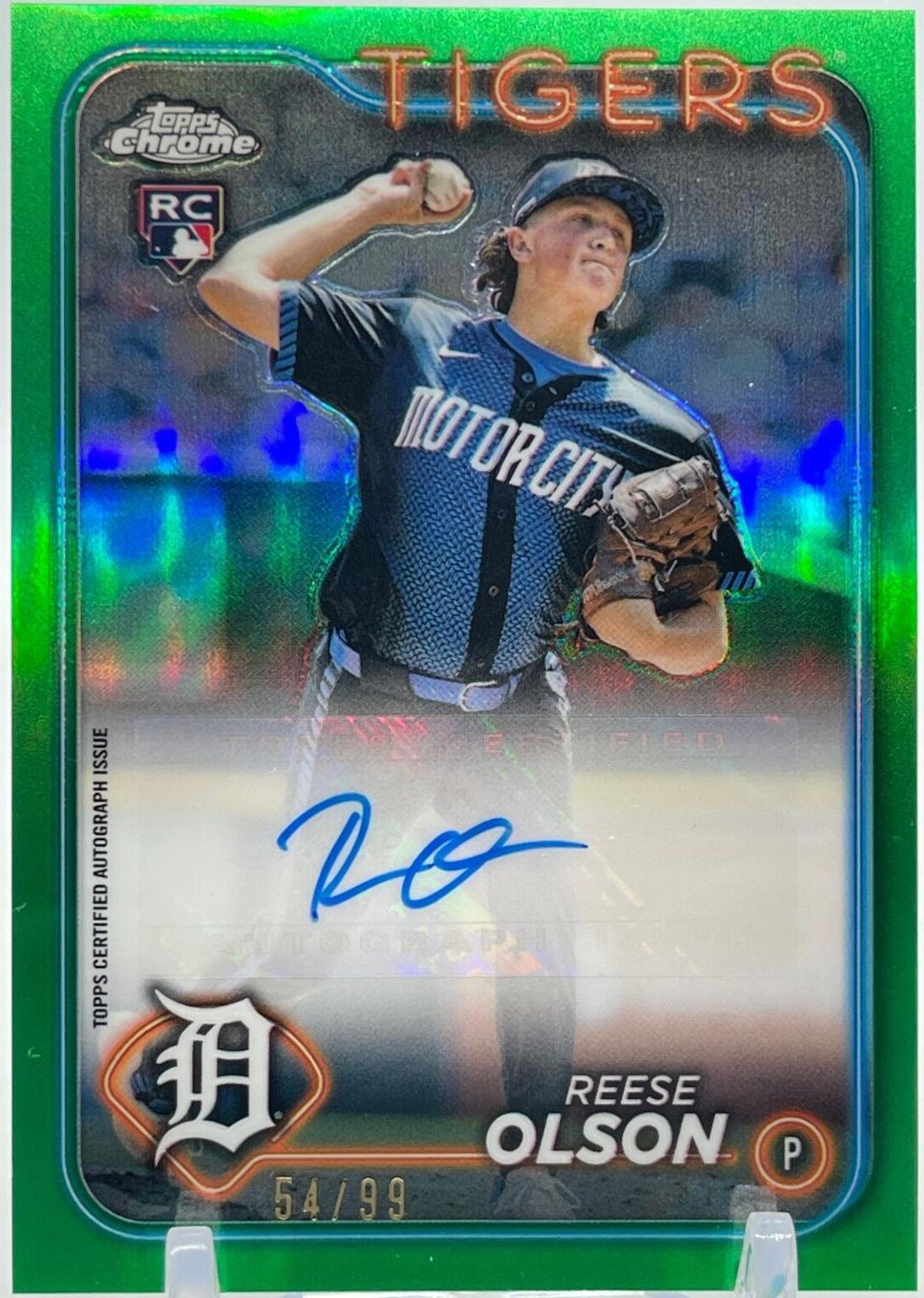 Reese Olson [Green Refractor] #AC-REES