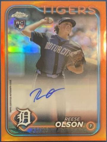 Reese Olson [Orange Refractor] #AC-REES
