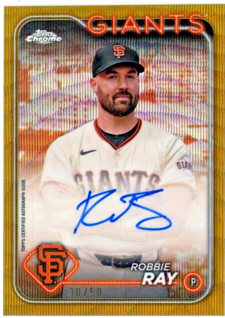 Robbie Ray [Gold Wave Refractor] #AC-RRA