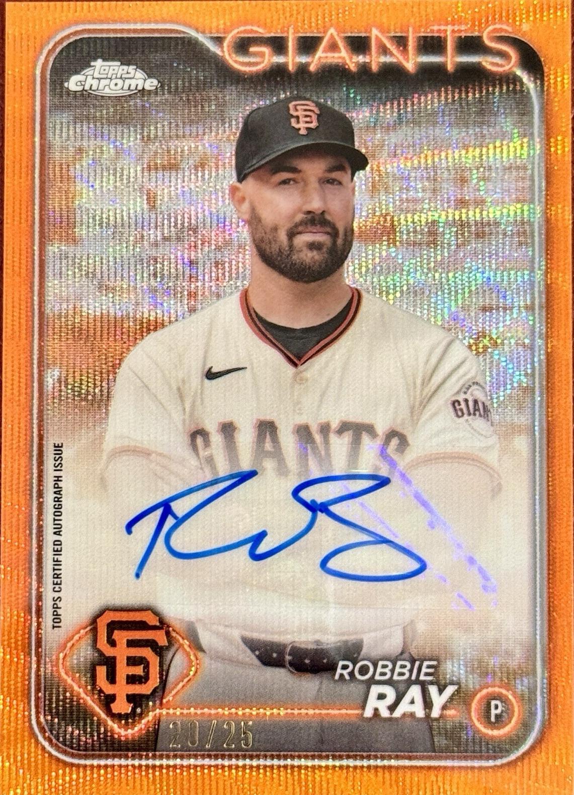 Robbie Ray [Orange Refractor] #AC-RRA