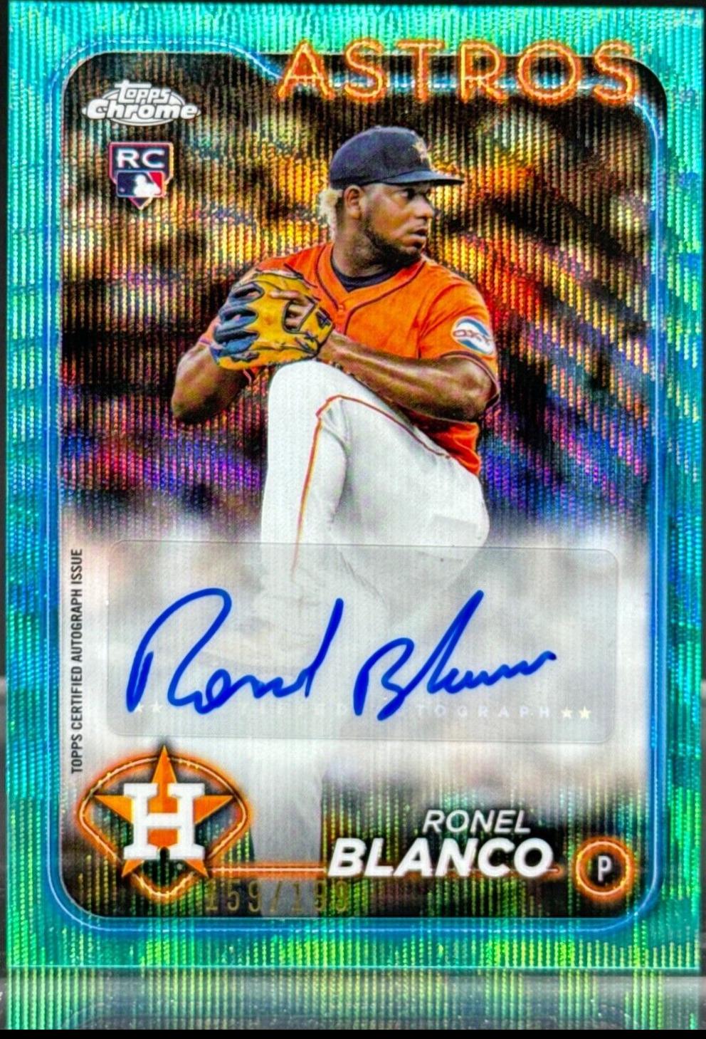 Ronel Blanco [Aqua Wave Refractor] #AC-ROBL