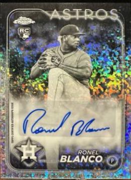 Ronel Blanco [Black White Mini-Diamond Refractor] #AC-ROBL