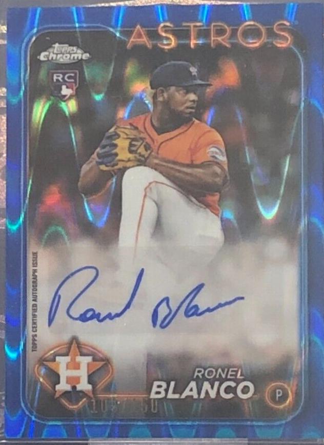 Ronel Blanco [Blue RayWave Refractor] #AC-ROBL