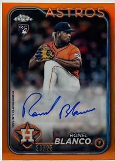 Ronel Blanco [Orange Refractor] #AC-ROBL