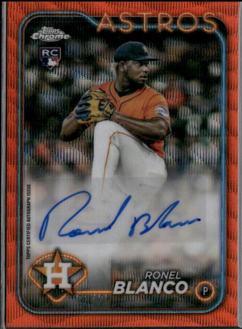 Ronel Blanco [Orange Wave Refractor] #AC-ROBL