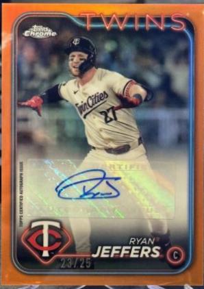 Ryan Jeffers [Orange Refractor] #AC-RJ