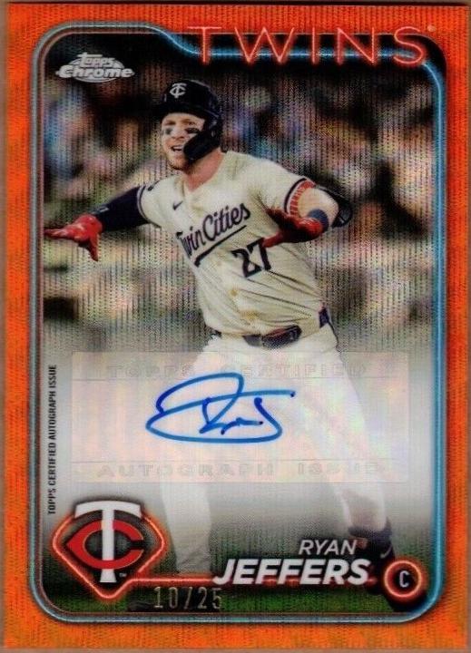 Ryan Jeffers [Orange Wave Refractor] #AC-RJ