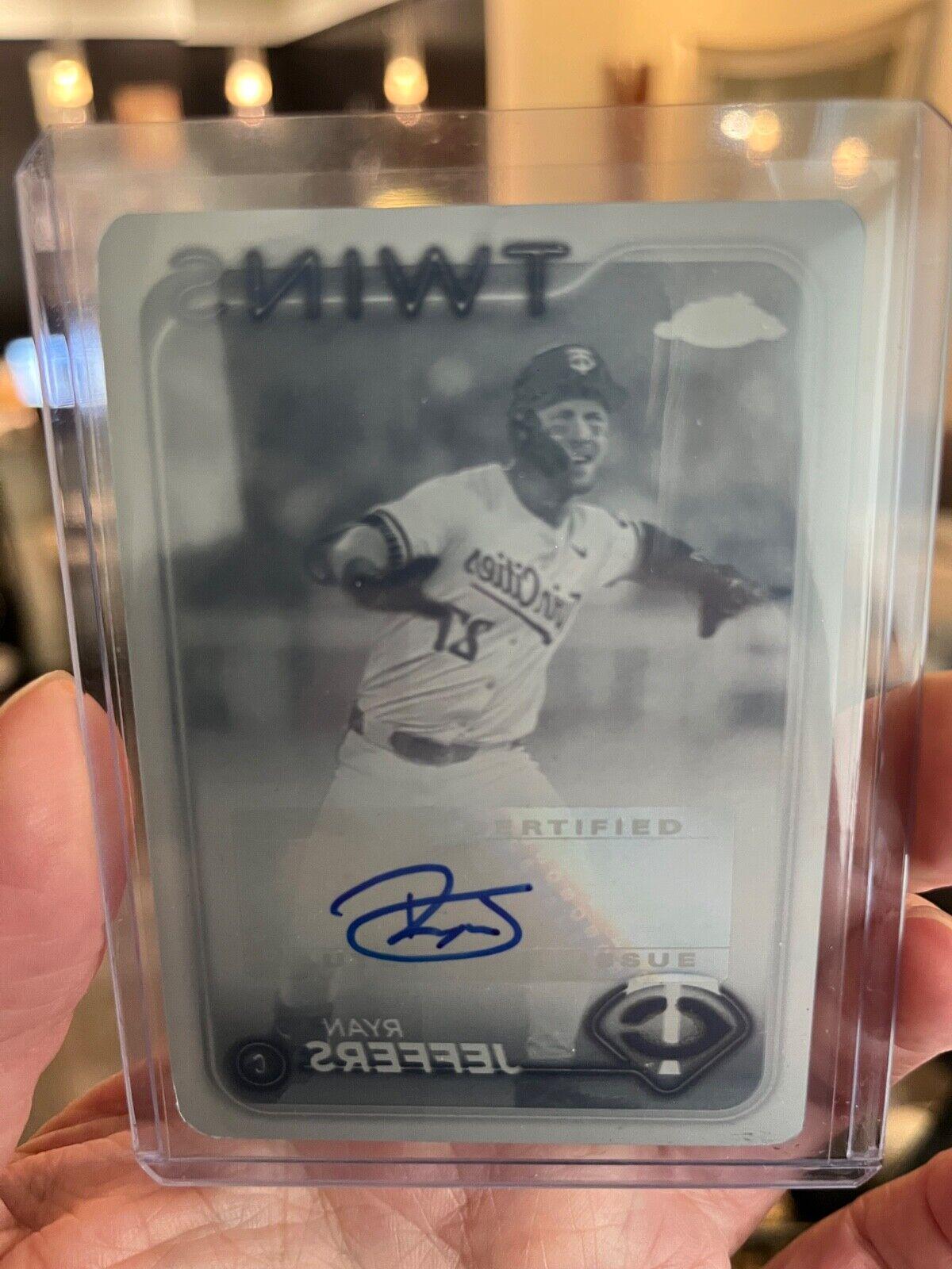Ryan Jeffers [Printing Plate] #AC-RJ