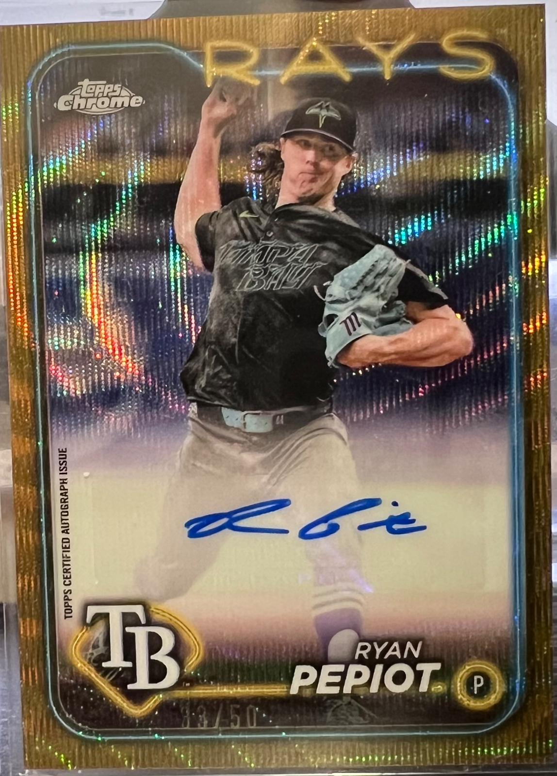 Ryan Pepiot [Gold Wave Refractor] #AC-RP