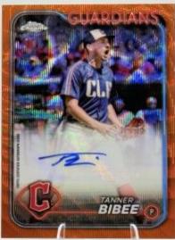 Tanner Bibee [Orange Refractor] #AC-TBI