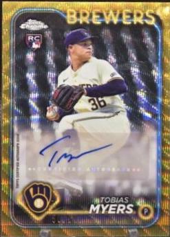 Tobias Myers [Gold Wave Refractor] #AC-TM