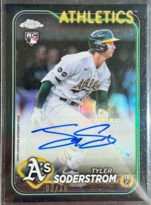 Tyler Soderstrom [Black Refractor] #AC-TS