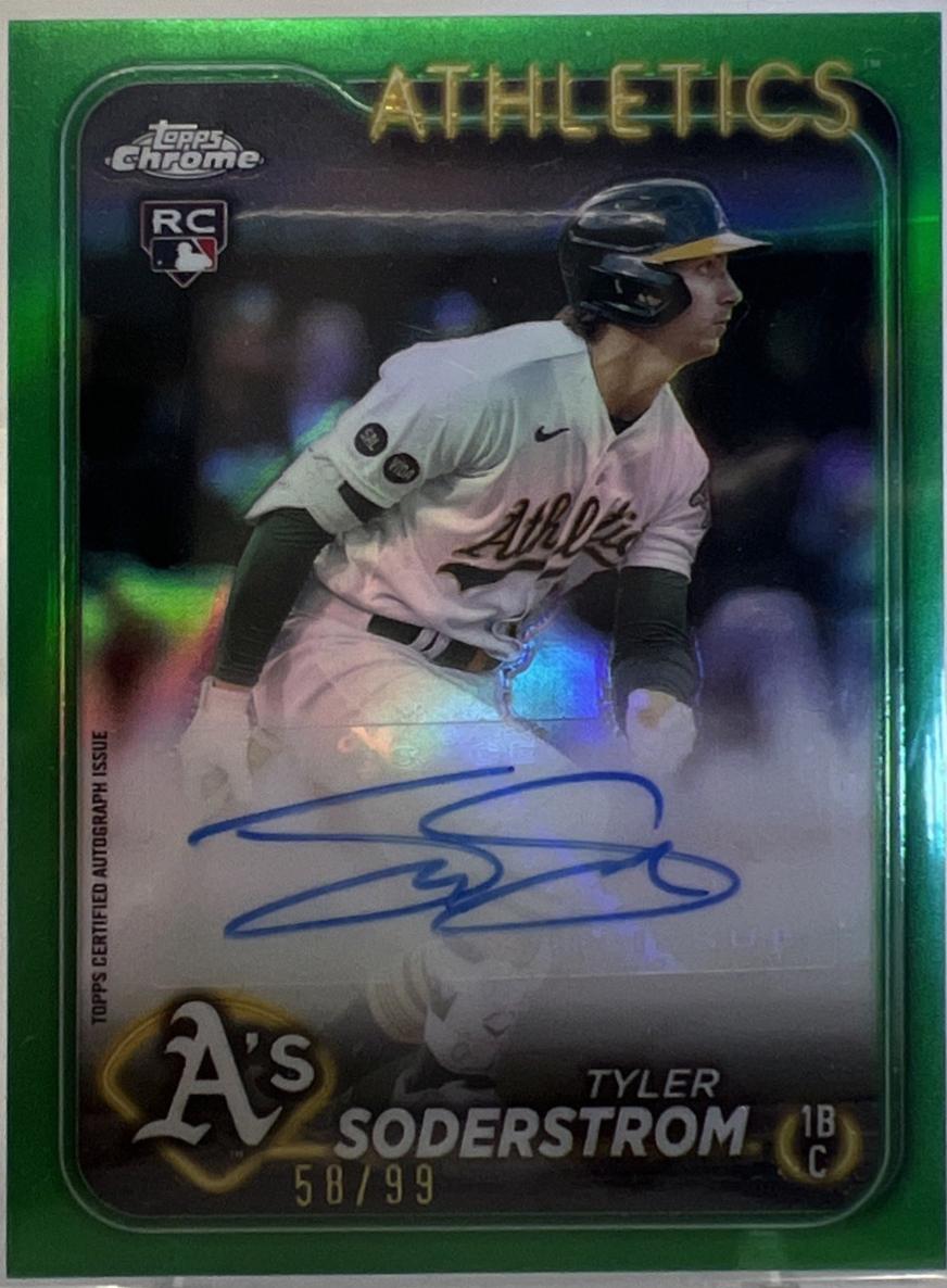 Tyler Soderstrom [Green Refractor] #AC-TS