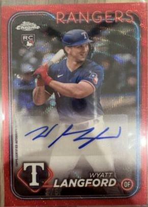 Wyatt Langford [Red Refractor] #AC-WL